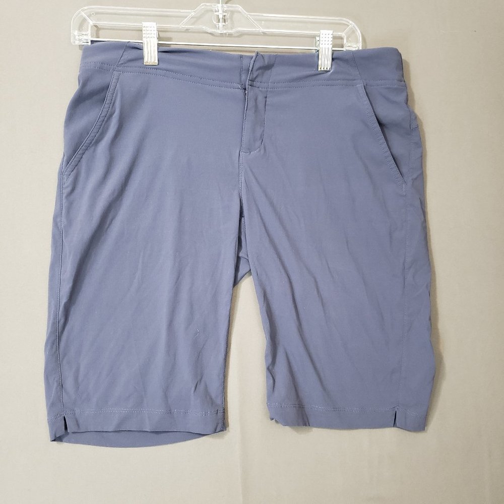 Columbia Women’s Omni-Shield Stretch Climber Canyon 11" Shorts Size 8 Blue